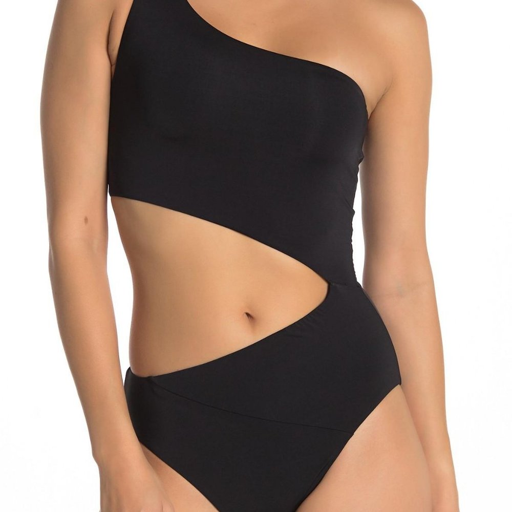 Bcbgmaxazria one piece swimsuit black size 8 brand new